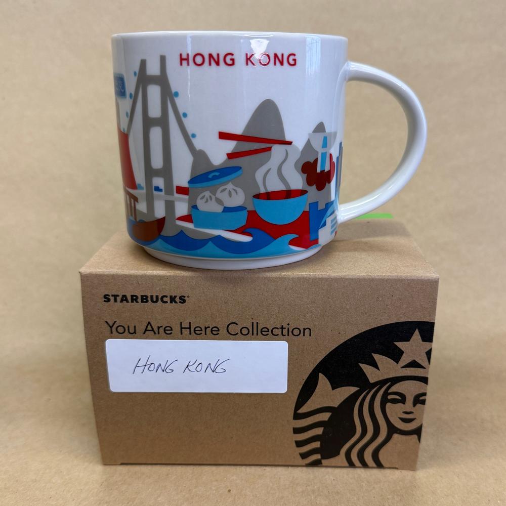 Starbucks You Are Here Series Hong Kong Mug NIB-2017