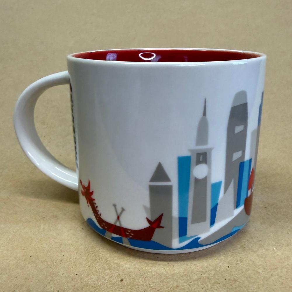 Starbucks You Are Here Series Hong Kong Mug NIB-2017