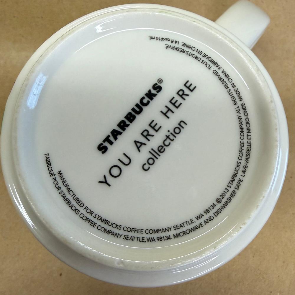 Starbucks You Are Here Series Canada Mug NIB-2013
