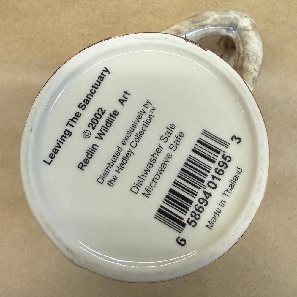 Terry Redlin Wildlife Art Leaving the Sanctuary 3D Mug-2002