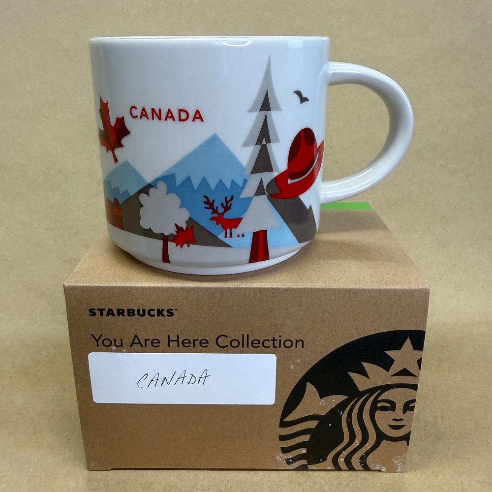 Starbucks You Are Here Series Canada Mountains Mug NIB-2013
