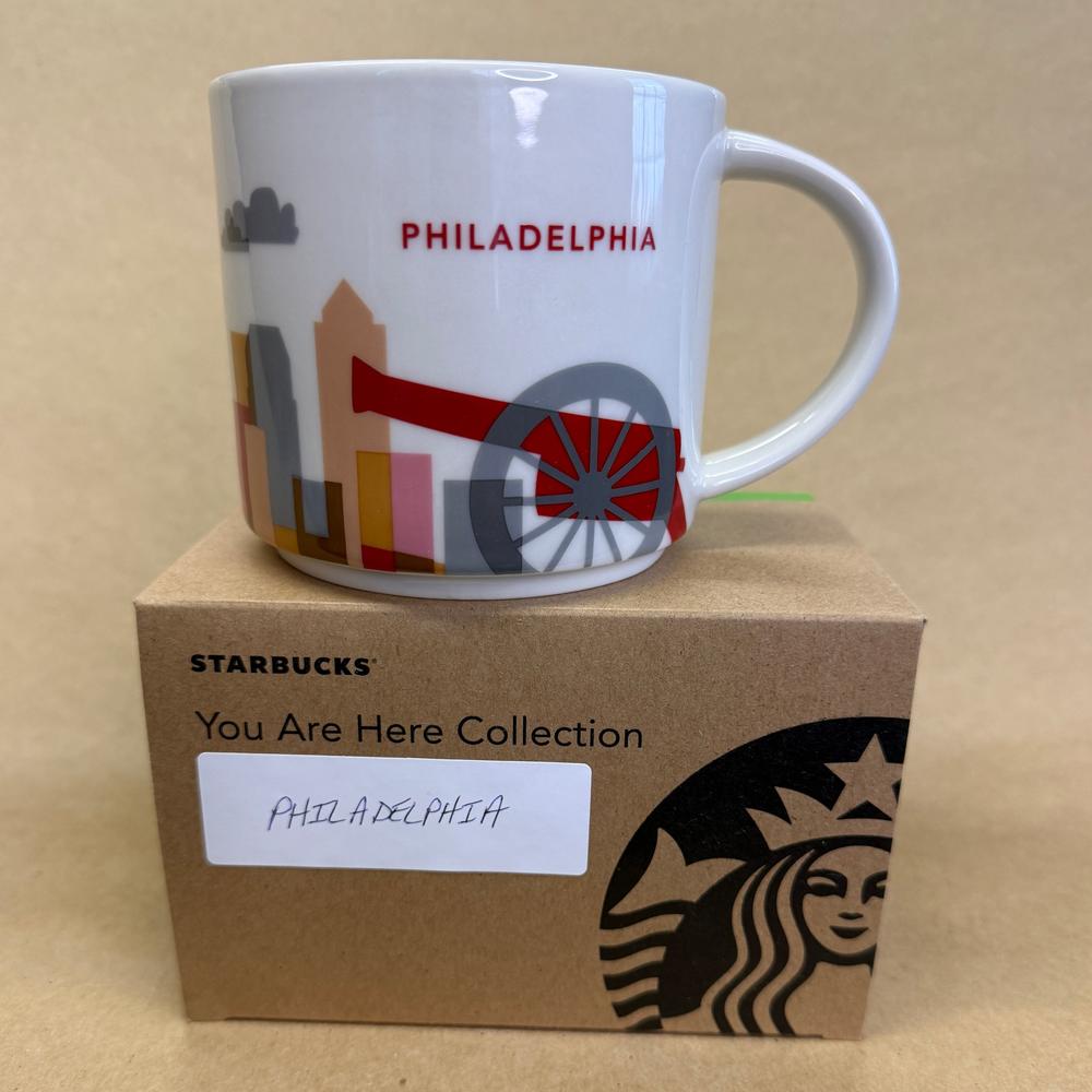 Starbucks You Are Here Series Philadelphia Mug NIB-2017