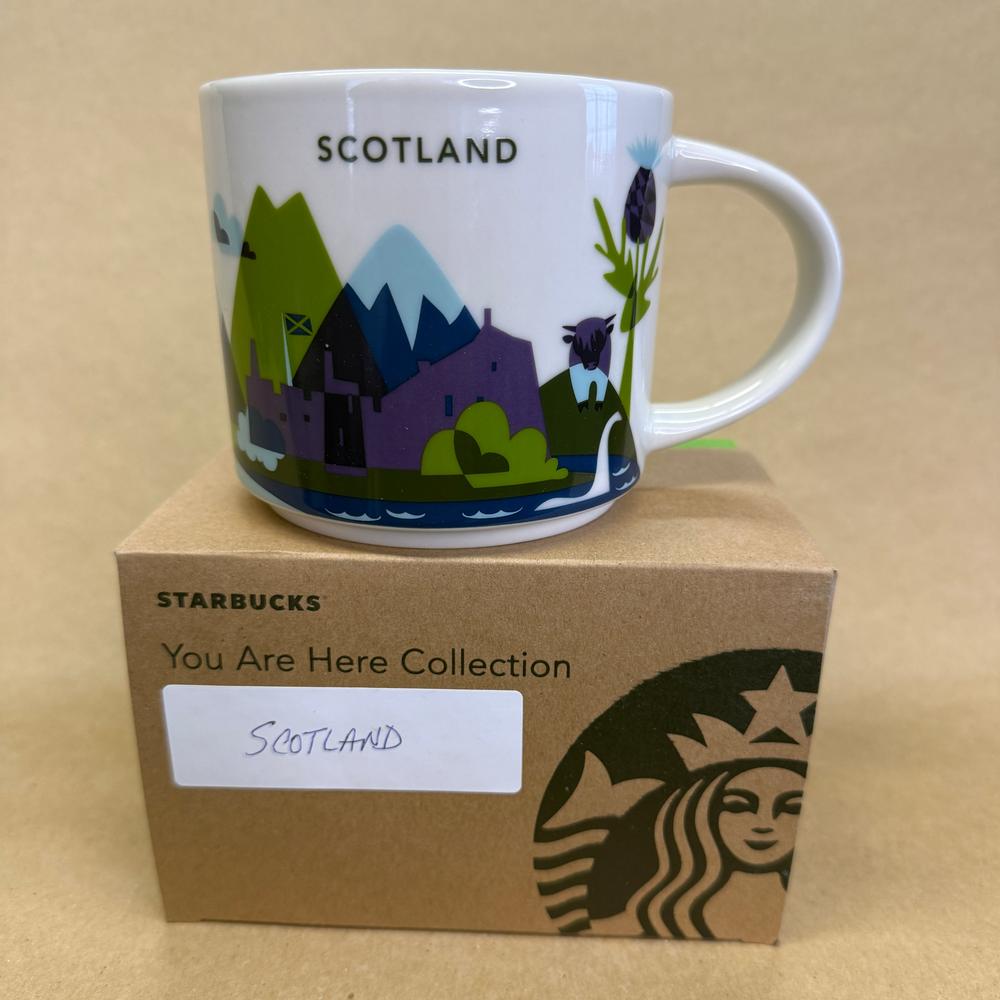 Starbucks You Are Here Series Scotland Mug NIB-2018