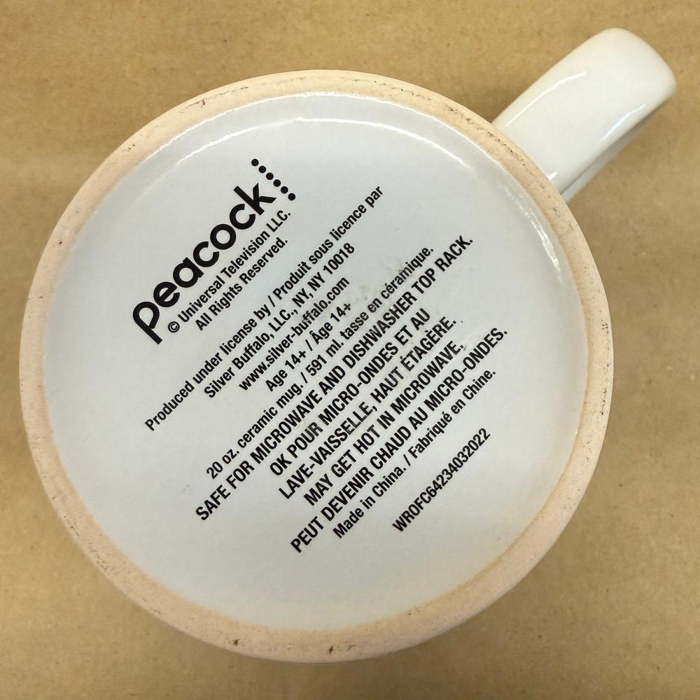 Peacock Dunder Mifflin Inc Paper Company Mug-2022