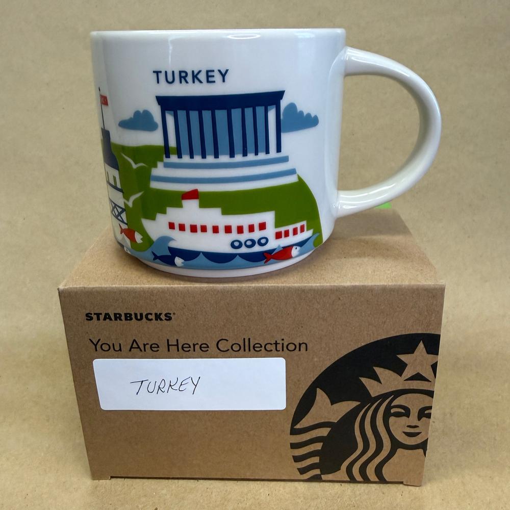 Starbucks You Are Here Series Turkey Mug NIB-2019