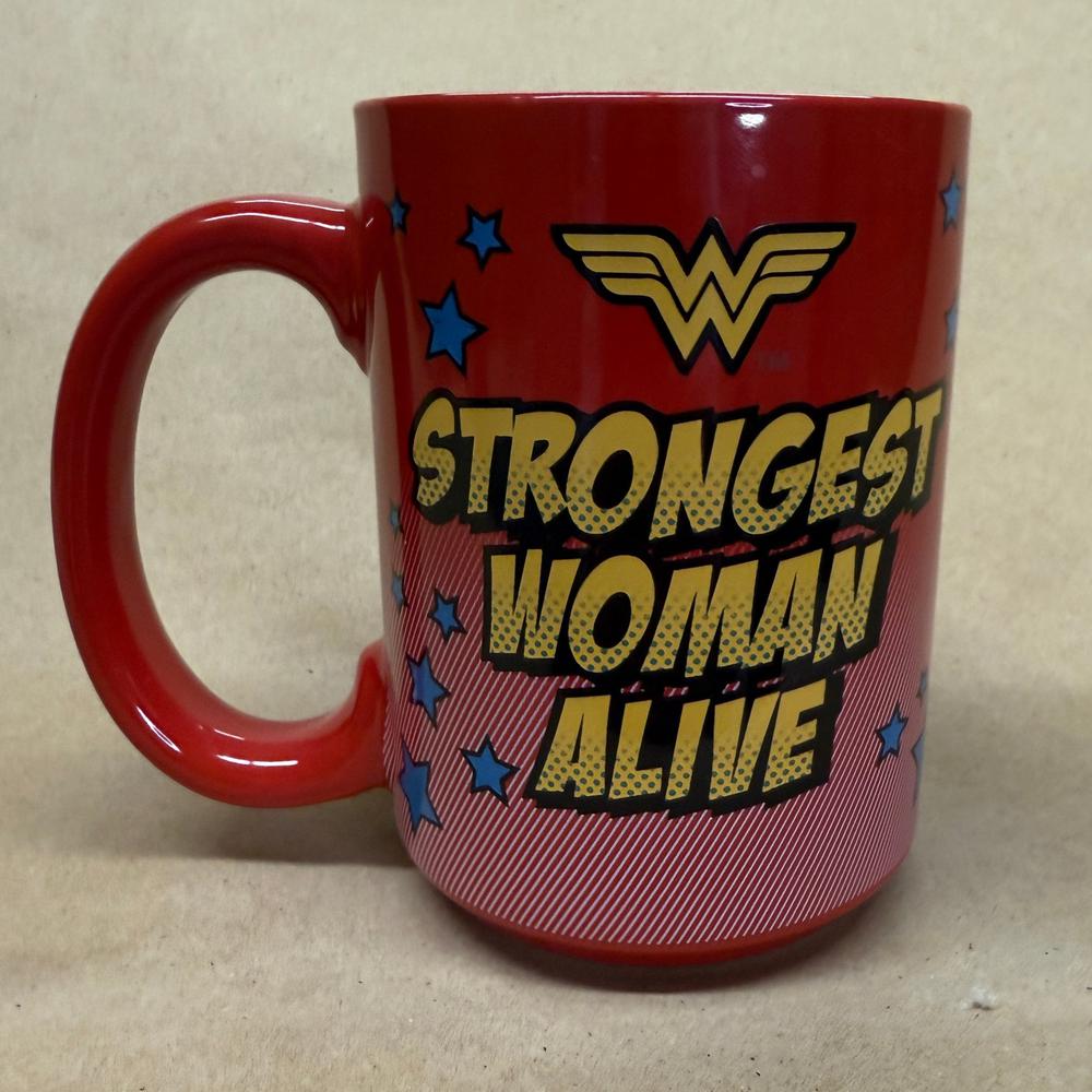 DC Comics Wonder Woman Strongest Woman Alive Zak Designs Mug-2018