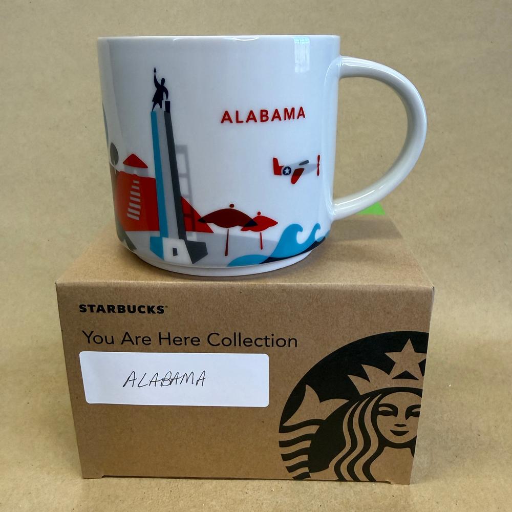 Starbucks You Are Here Series Alabama Mug NIB-2018
