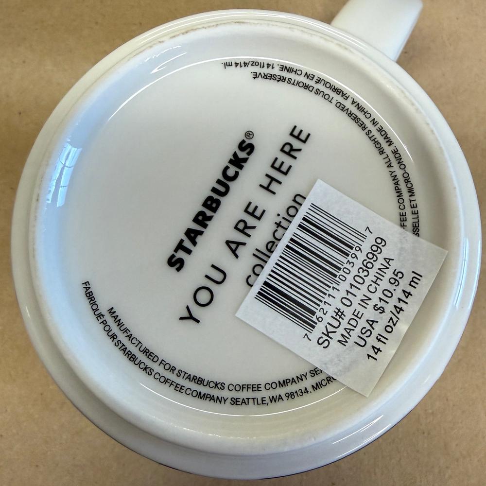 Starbucks You Are Here Series Alabama Mug NIB-2018