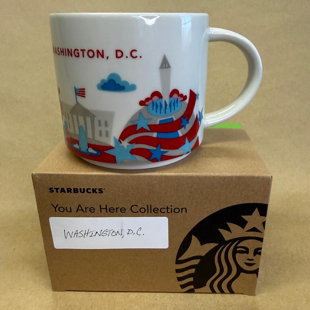 Starbucks You Are Here Series Washington DC Mug NIB-2017