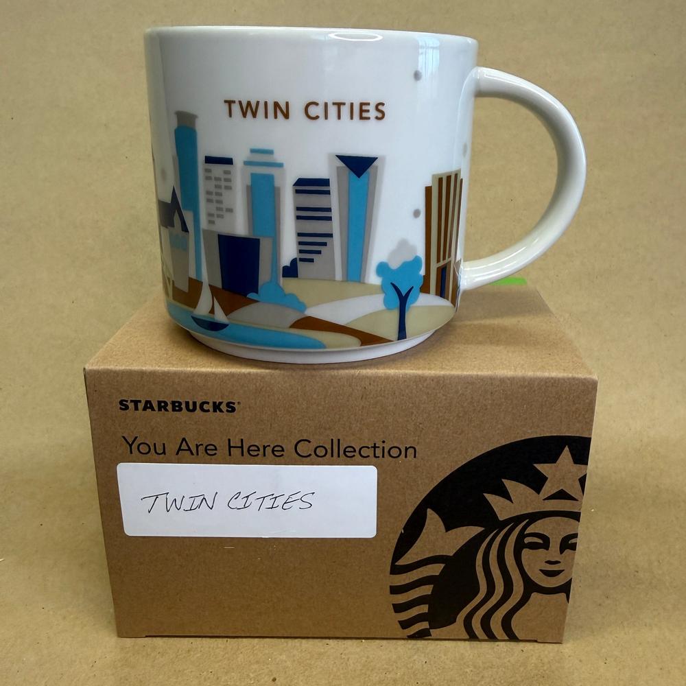 Starbucks You Are Here Series Twin Cities Mug NIB-2015