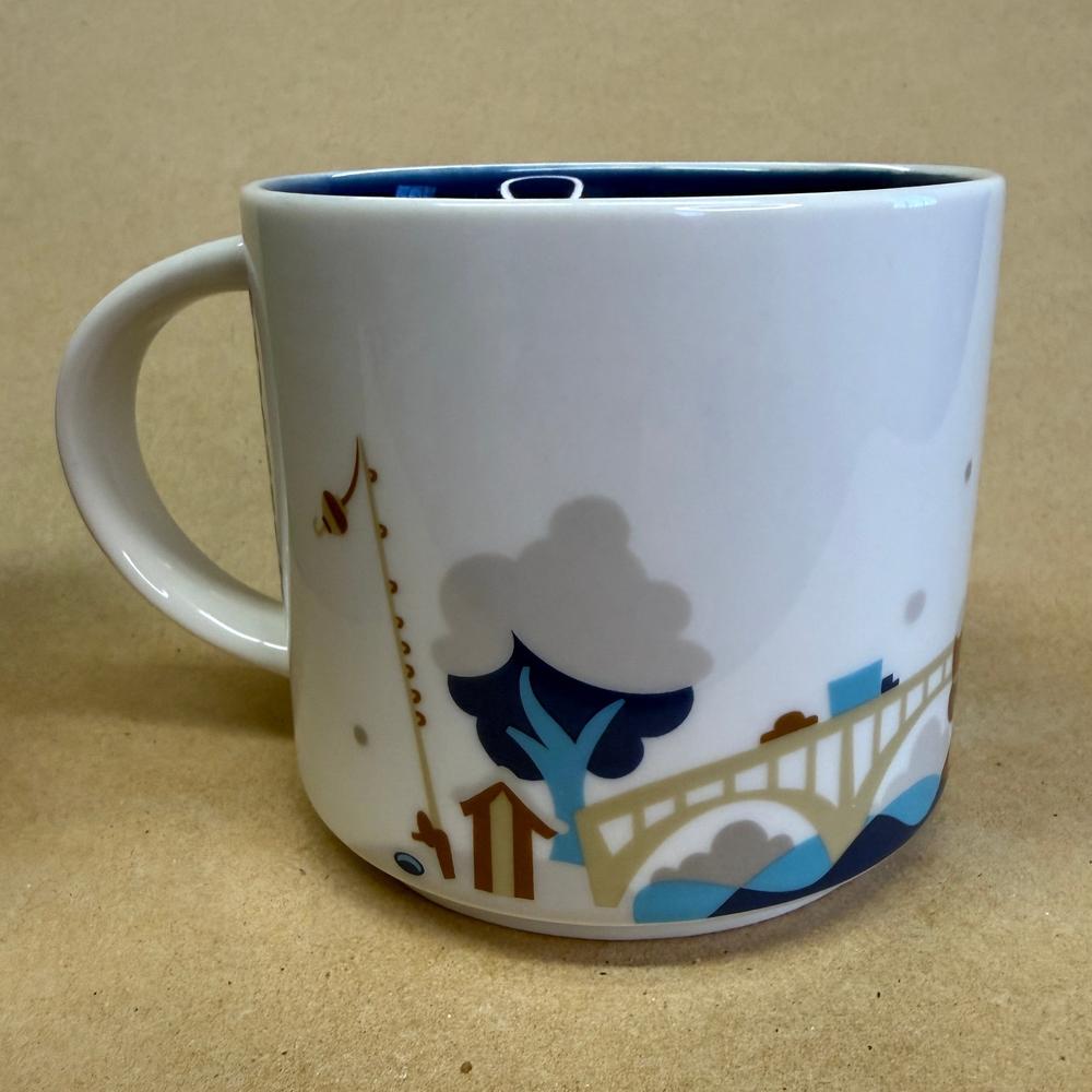 Starbucks You Are Here Series Twin Cities Mug NIB-2015