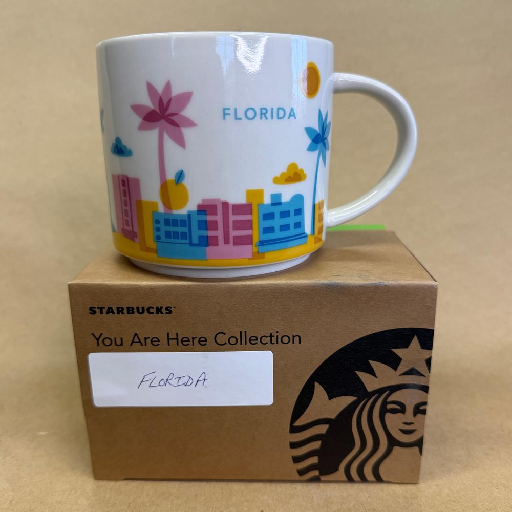 Starbucks You Are Here Series Florida Mug NIB-2012