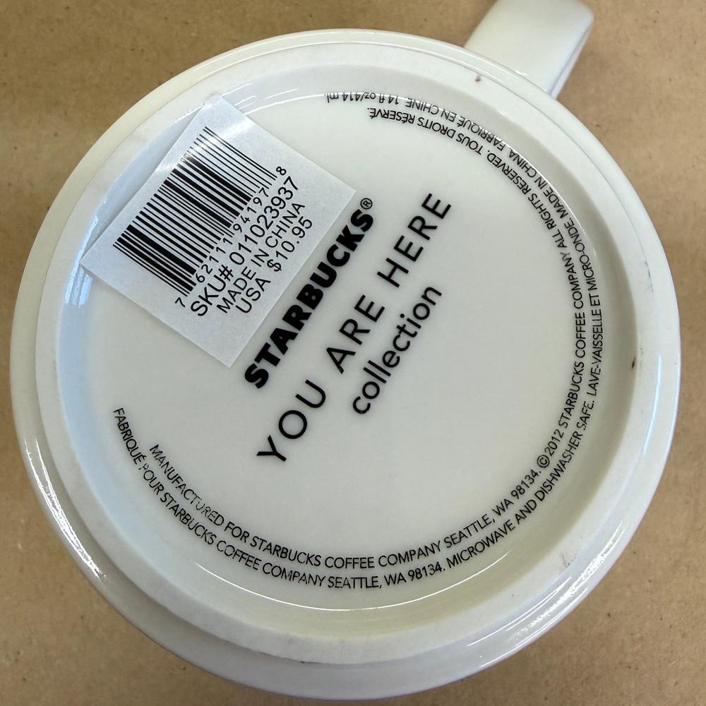 Starbucks You Are Here Series Florida Mug NIB-2012