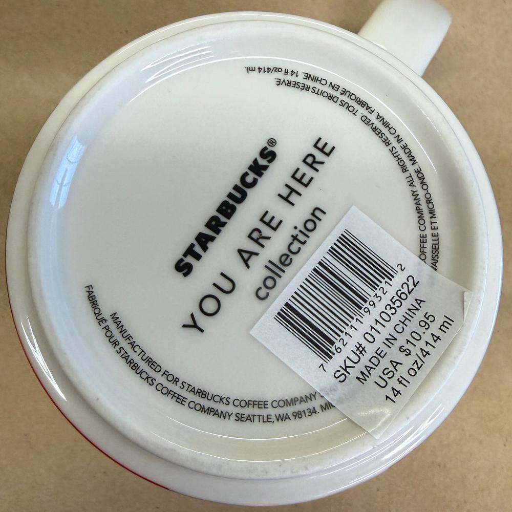 Starbucks You Are Here Series Virginia Mug NIB-2012