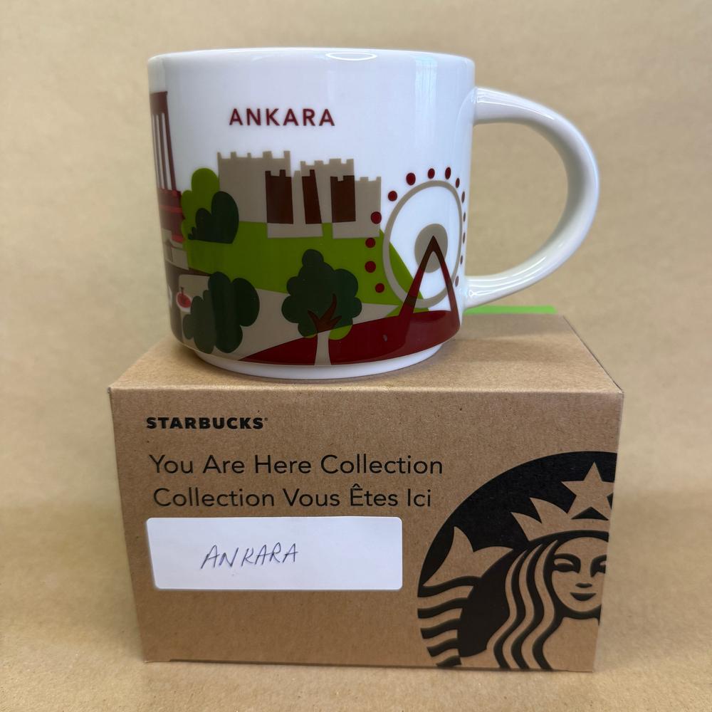 Starbucks You Are Here Series Ankara Mug NIB-2017