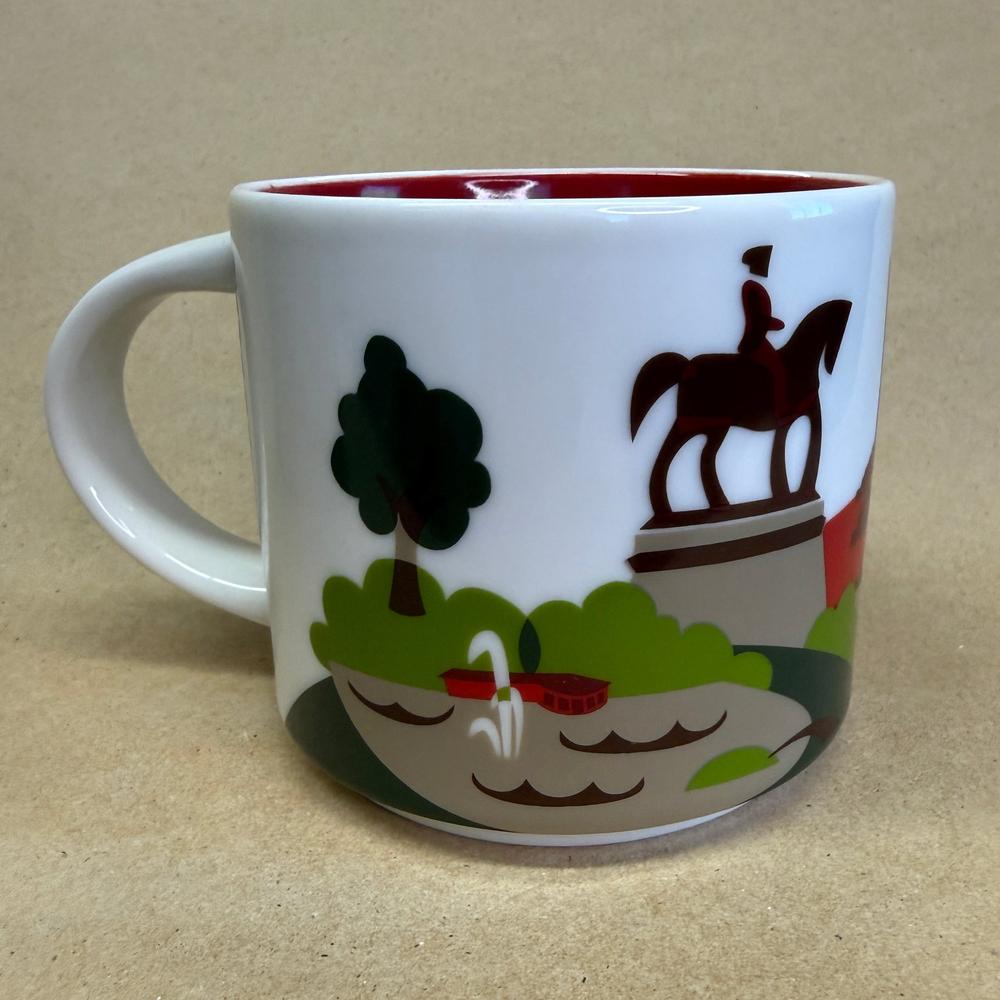 Starbucks You Are Here Series Ankara Mug NIB-2017