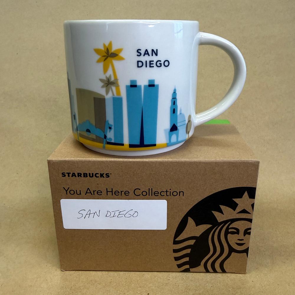Starbucks You Are Here Series San Diego Mug NIB-2017