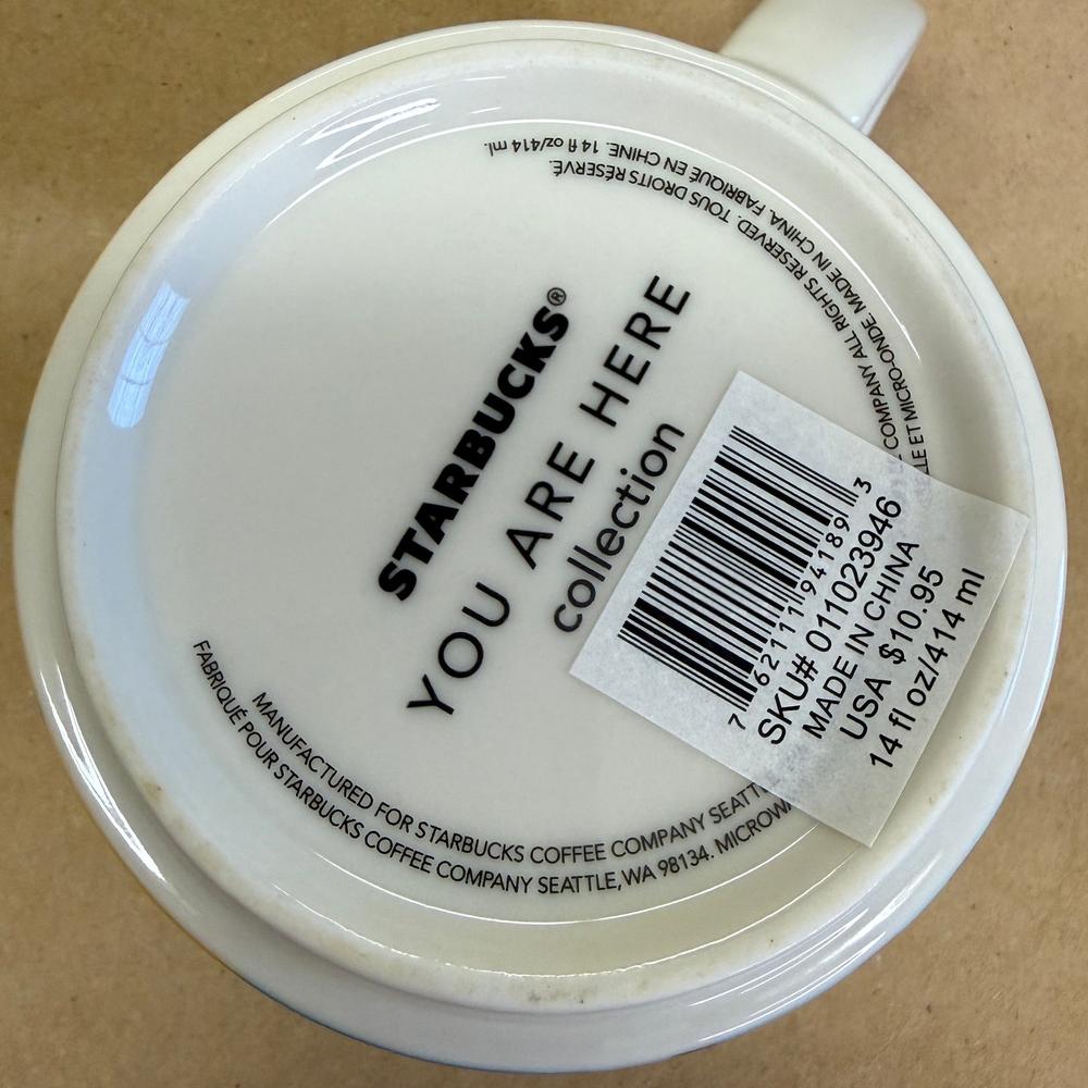 Starbucks You Are Here Series San Diego Mug NIB-2017