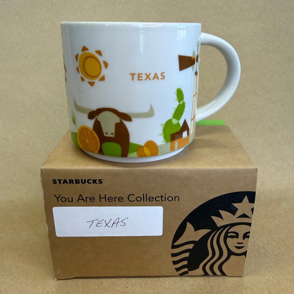Starbucks You Are Here Series Texas Mug NIB-2015