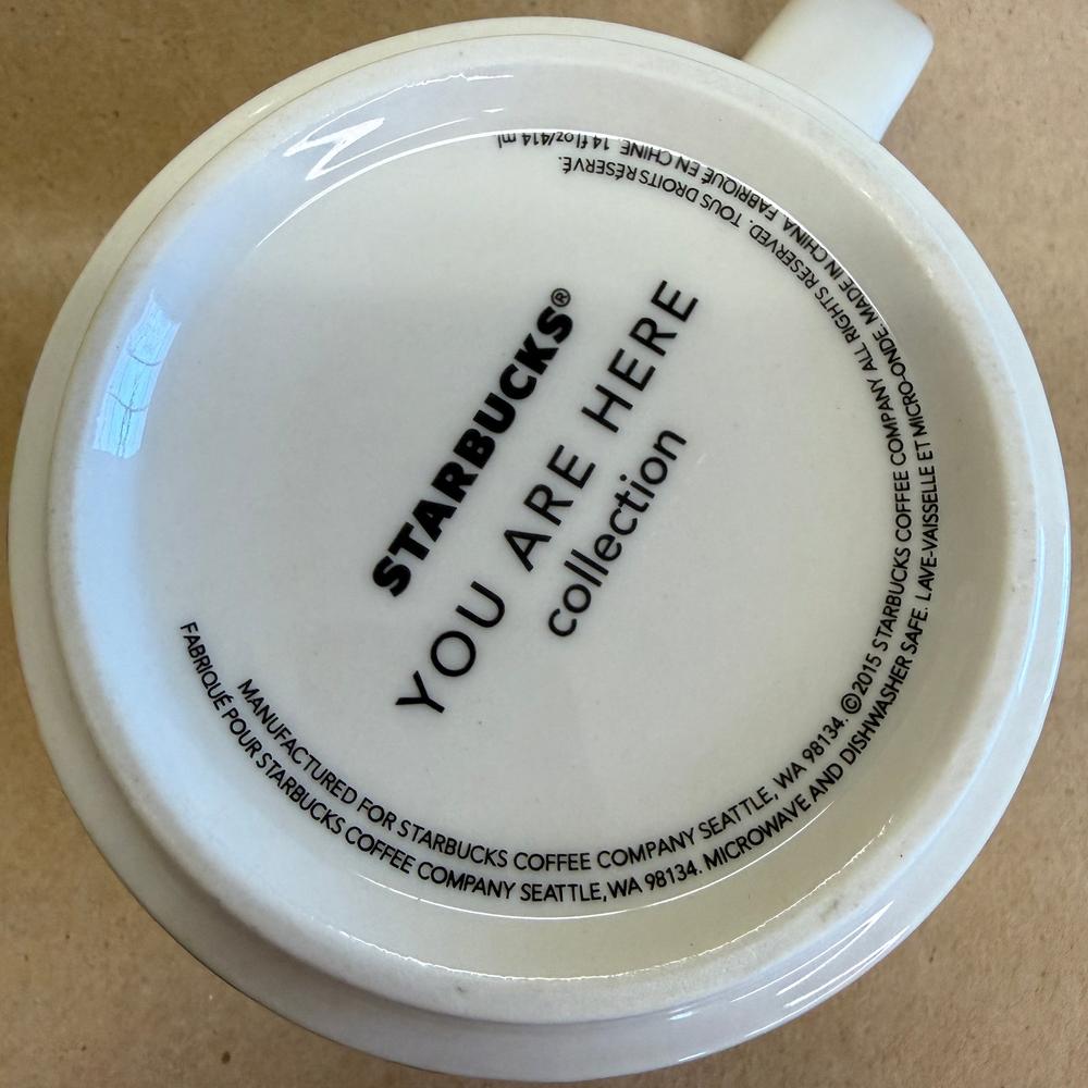 Starbucks You Are Here Series Texas Mug NIB-2015