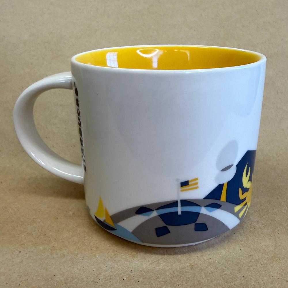 Starbucks You Are Here Series Maryland Mug NIB-2015