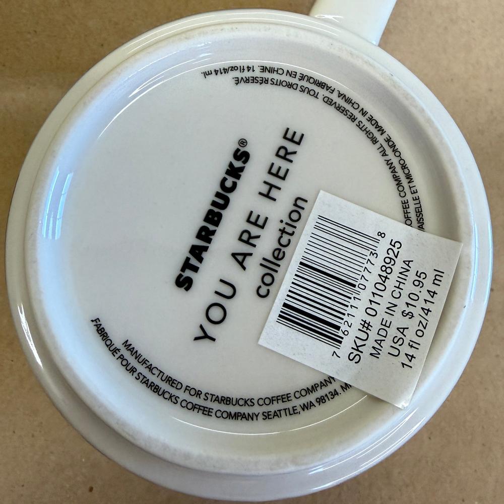 Starbucks You Are Here Series Maryland Mug NIB-2015