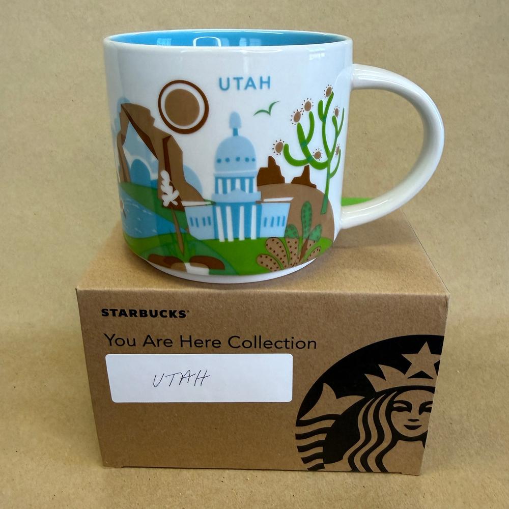 Starbucks You Are Here Series Utah Mug NIB-2013