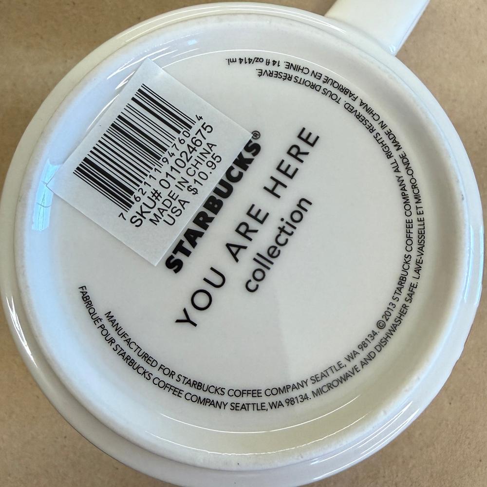 Starbucks You Are Here Series Utah Mug NIB-2013