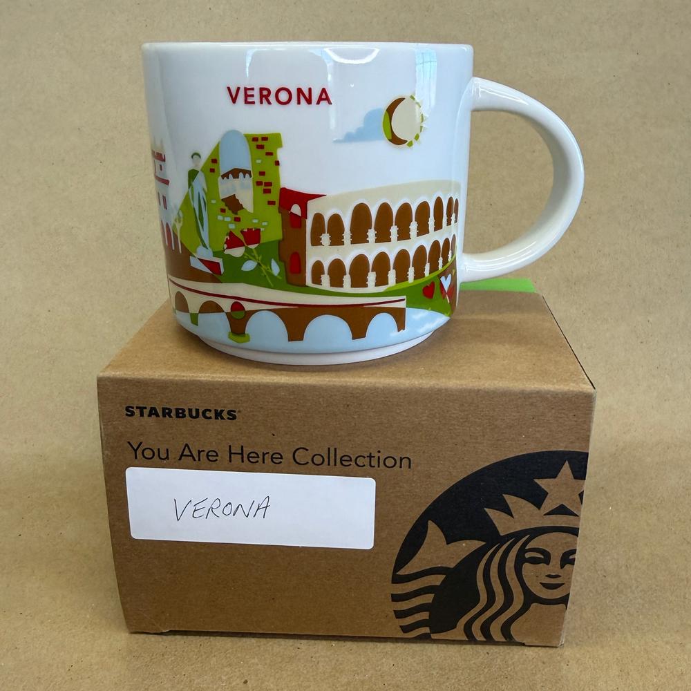 Starbucks You Are Here Series Verona Mug NIB-2023