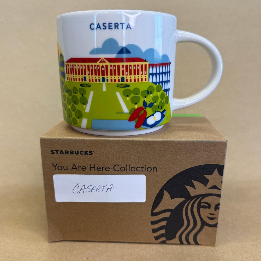 Starbucks You Are Here Series Caserta Mug NIB-2023