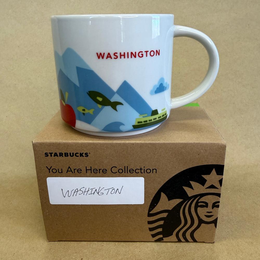 Starbucks You Are Here Series Washington Mug NIB-2017