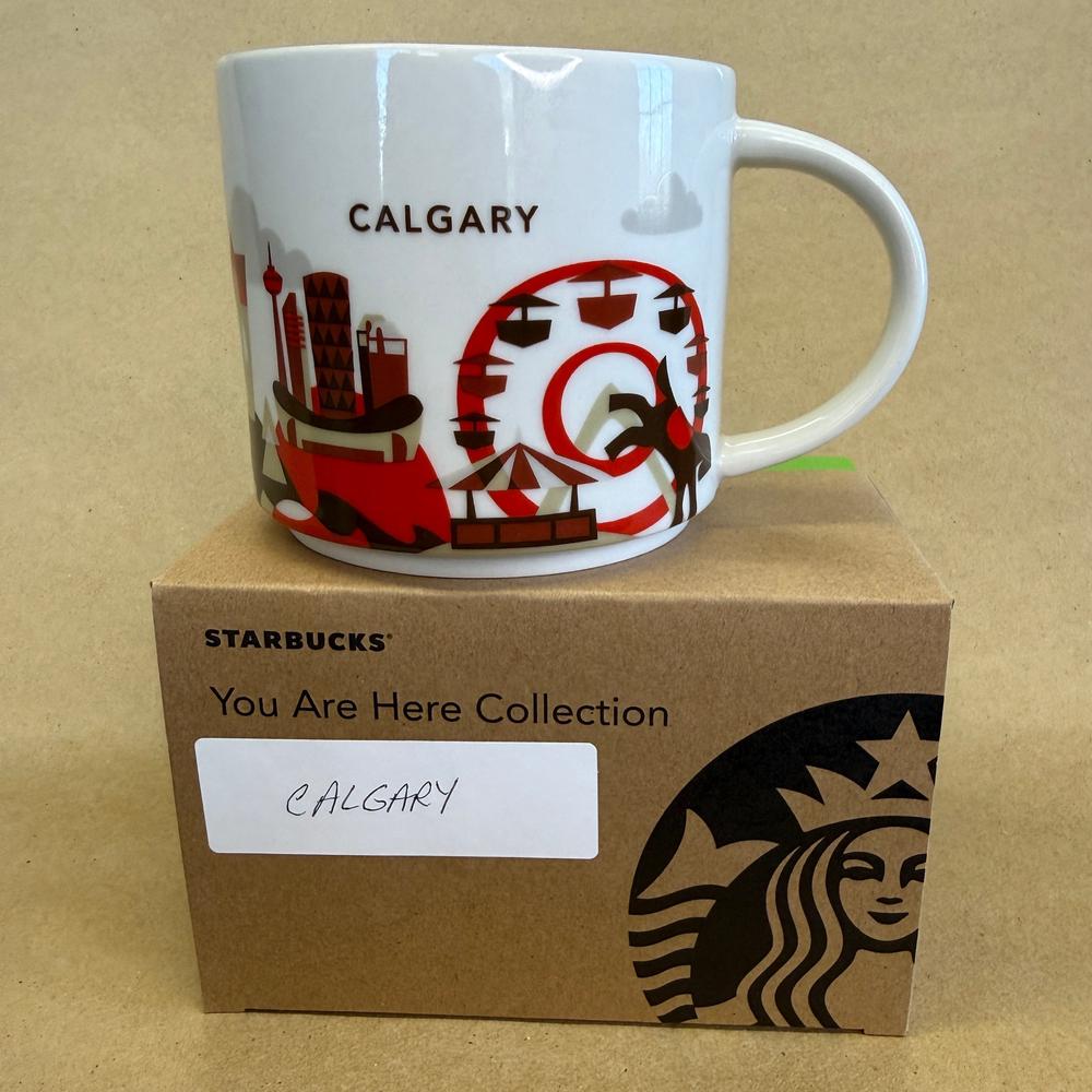 Starbucks You Are Here Series Calgary Mug NIB-2014