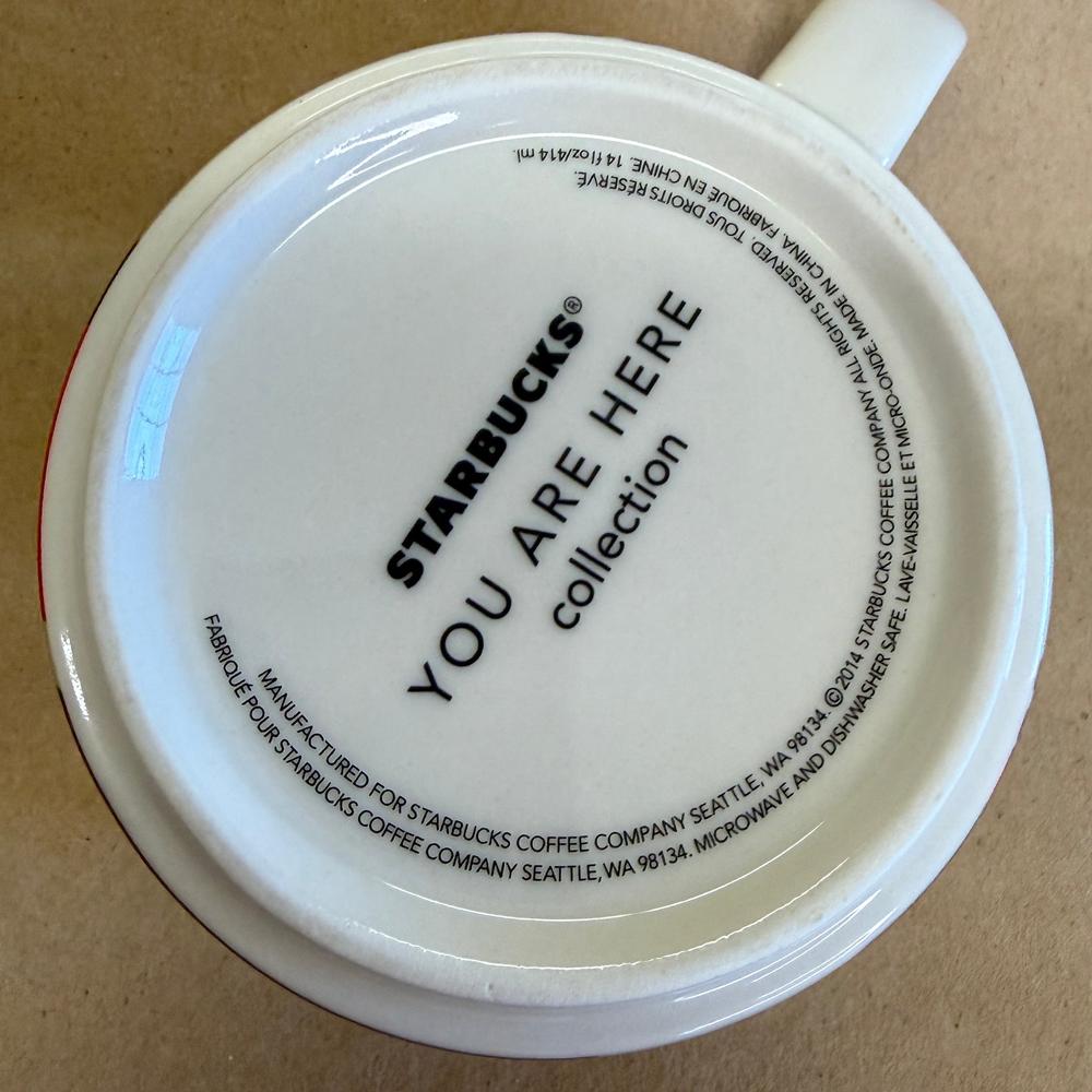 Starbucks You Are Here Series Calgary Mug NIB-2014