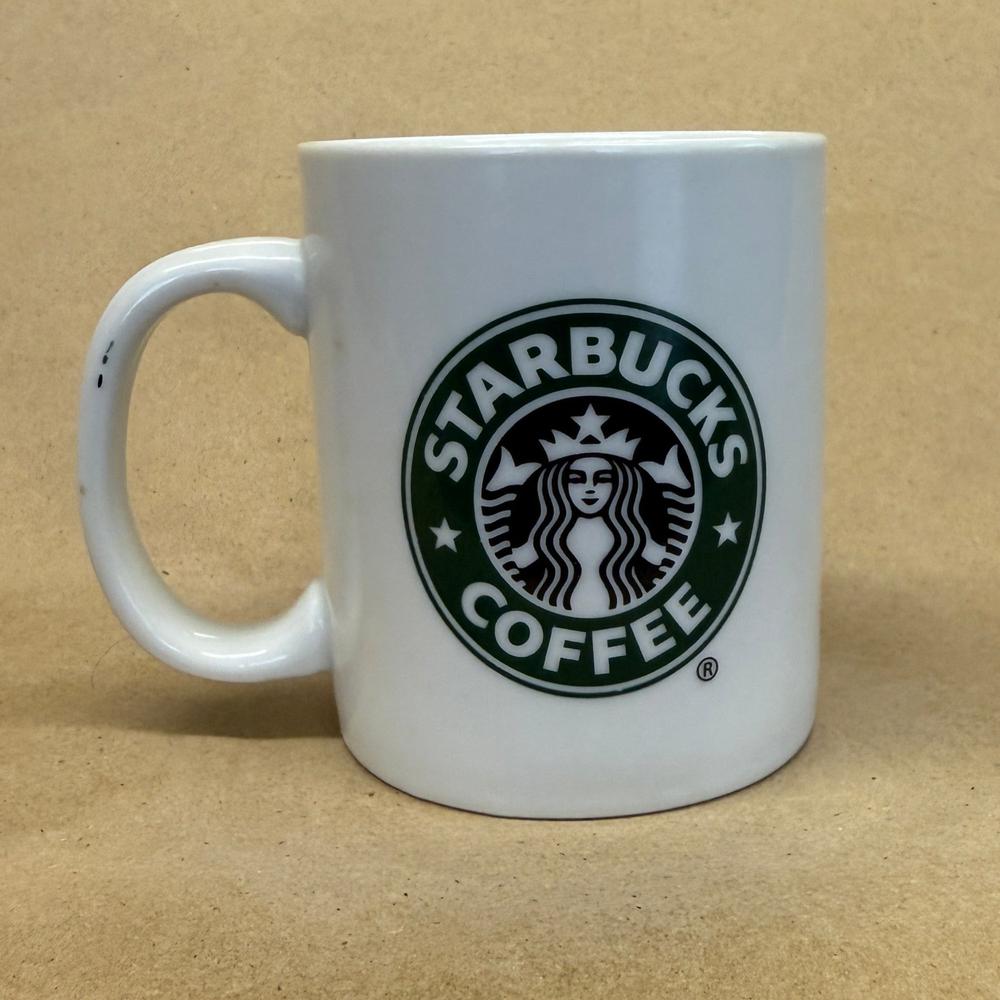 Starbucks White with Siren Logo Gift Packs Mug-2006