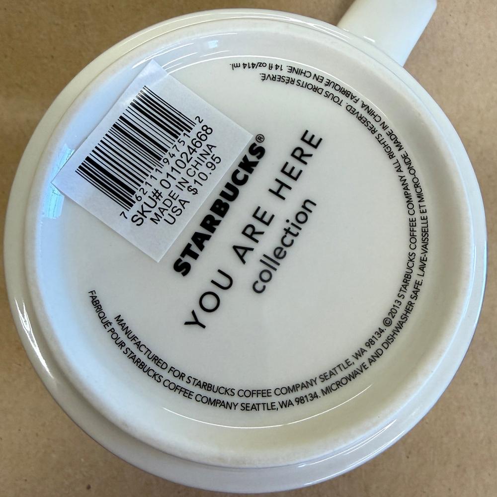 Starbucks You Are Here Series Detroit Mug NIB-2013