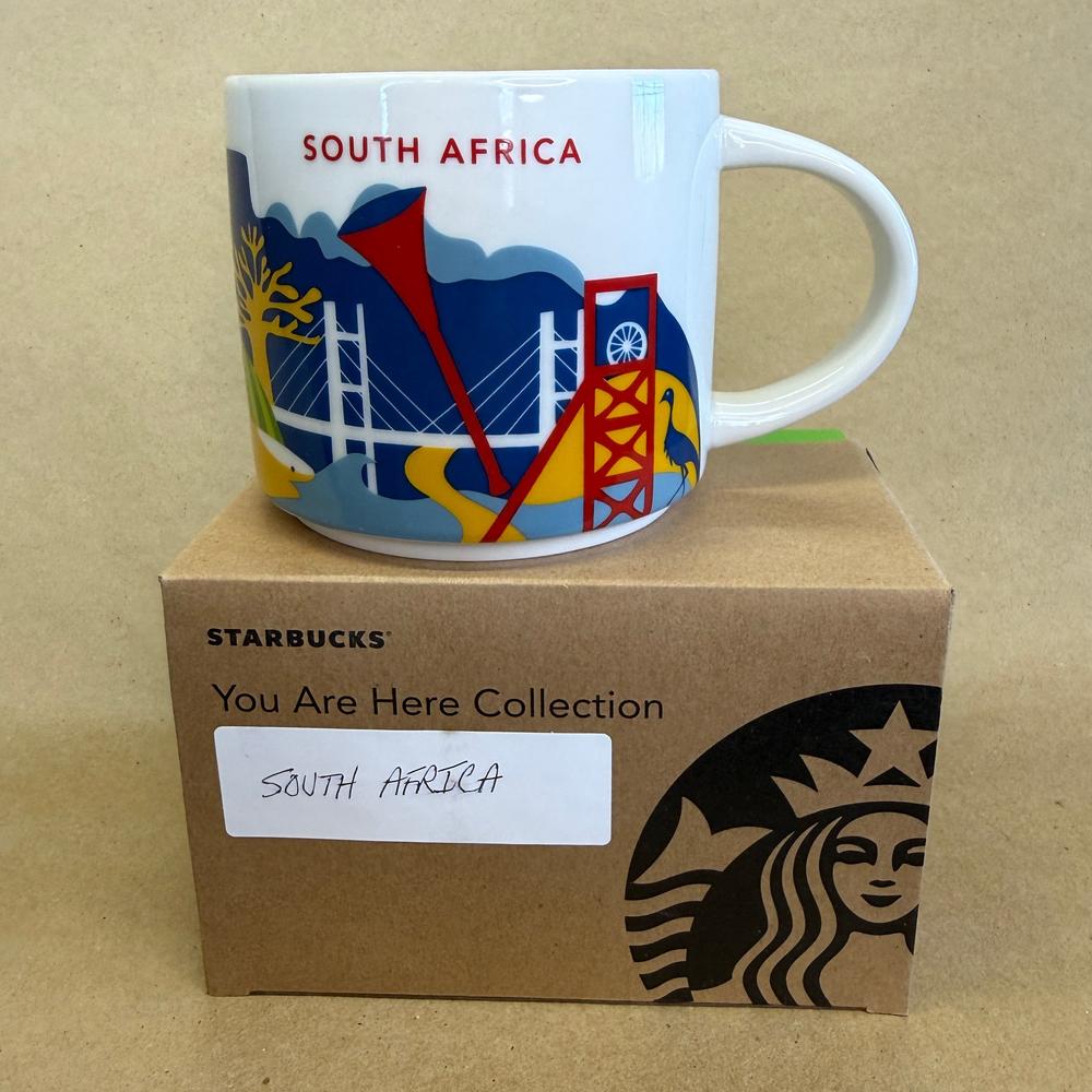 Starbucks You Are Here Series South Africa Mug NIB-2023