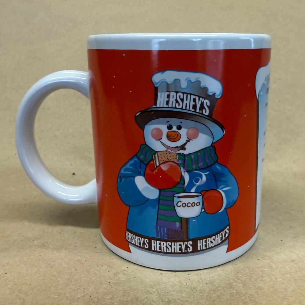 Houston Harvest Hershey's Snowman Smores Recipe Ceramic Mug
