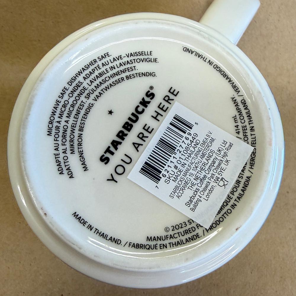 Starbucks You Are Here Series South Africa Mug NIB-2023