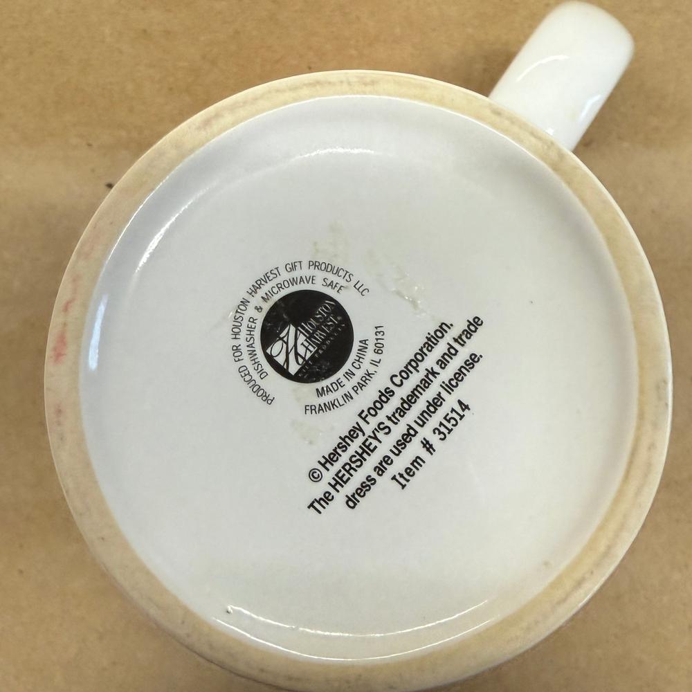 Houston Harvest Hershey's Snowman Smores Recipe Ceramic Mug