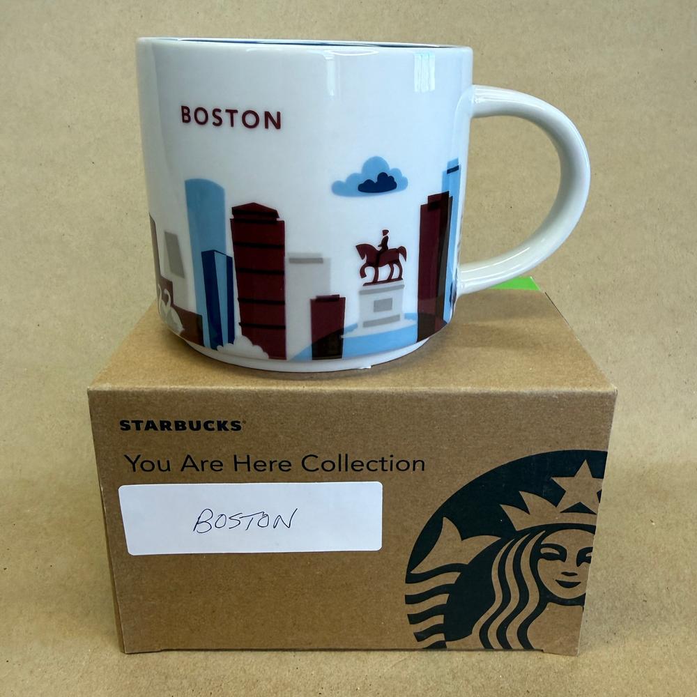 Starbucks You Are Here Series Boston Mug NIB-2012