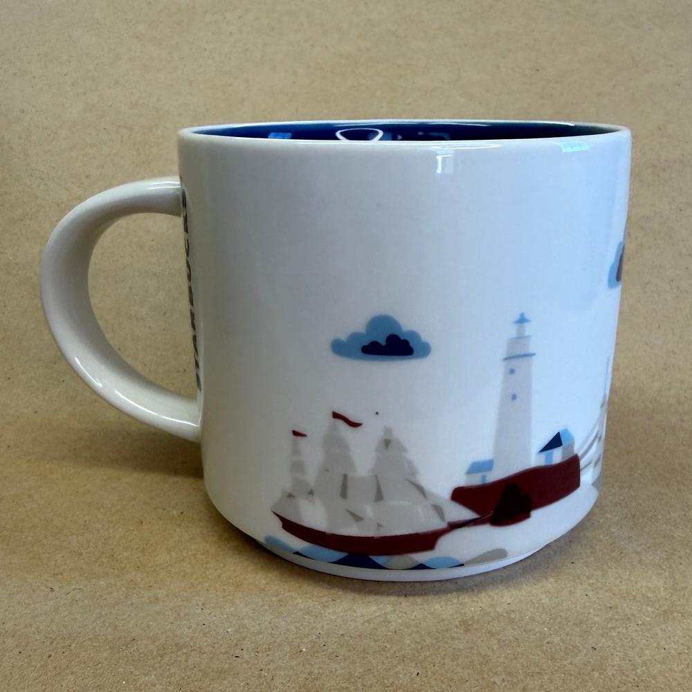 Starbucks You Are Here Series Boston Mug NIB-2012