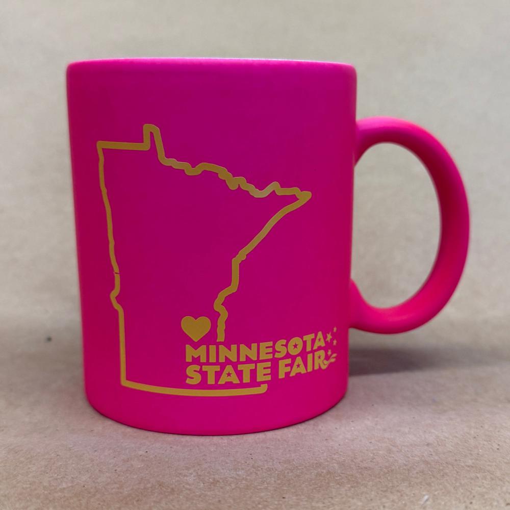 Hot Pink Minnesota State Fair Mug