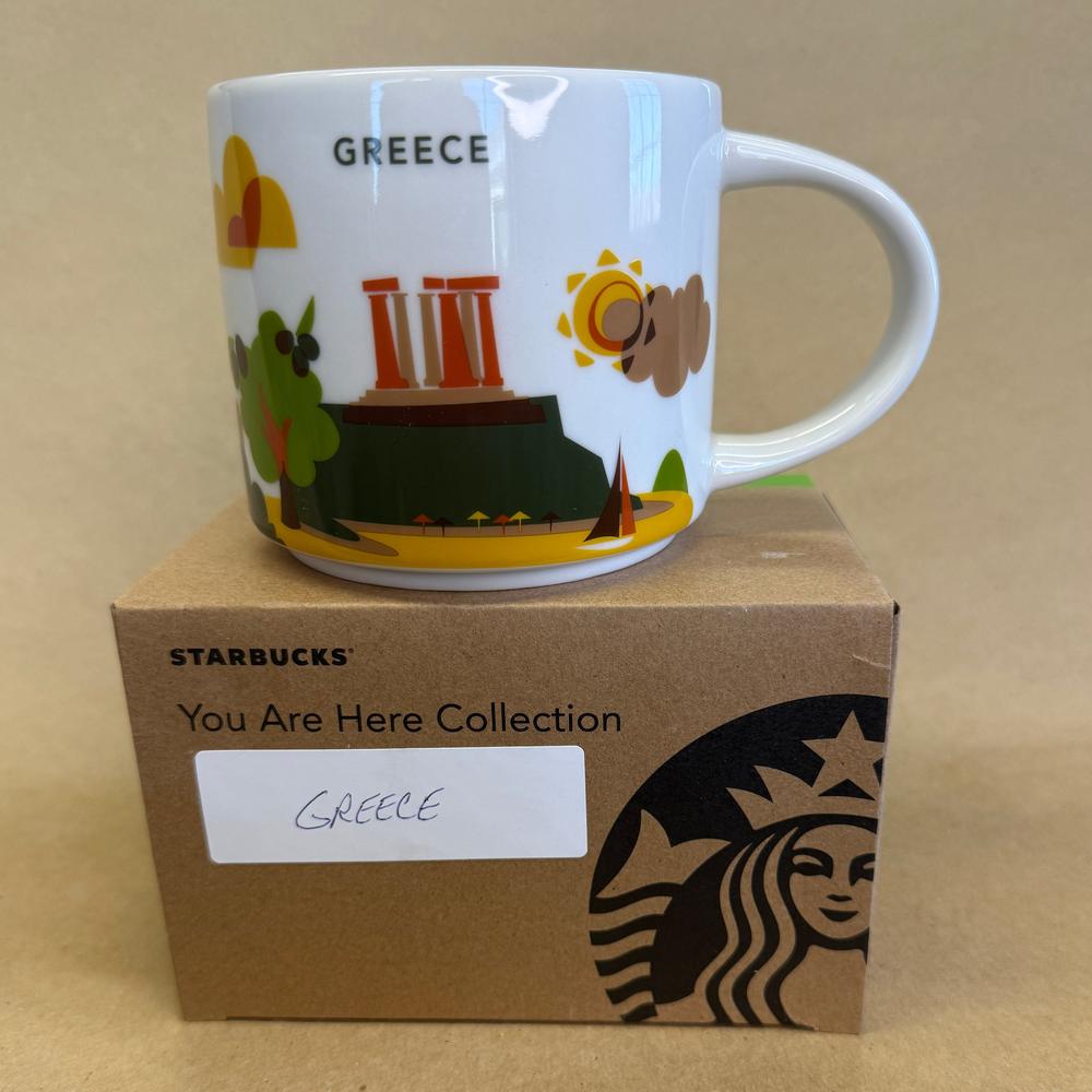 Starbucks You Are Here Series Greece Mug NIB-2019