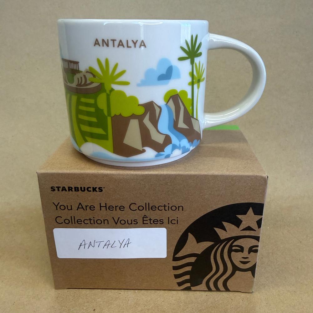 Starbucks You Are Here Series Antalya Mug NIB-2017