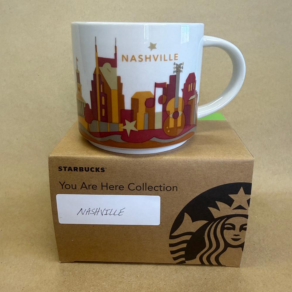 Starbucks You Are Here Series Nashville Mug NIB-2012