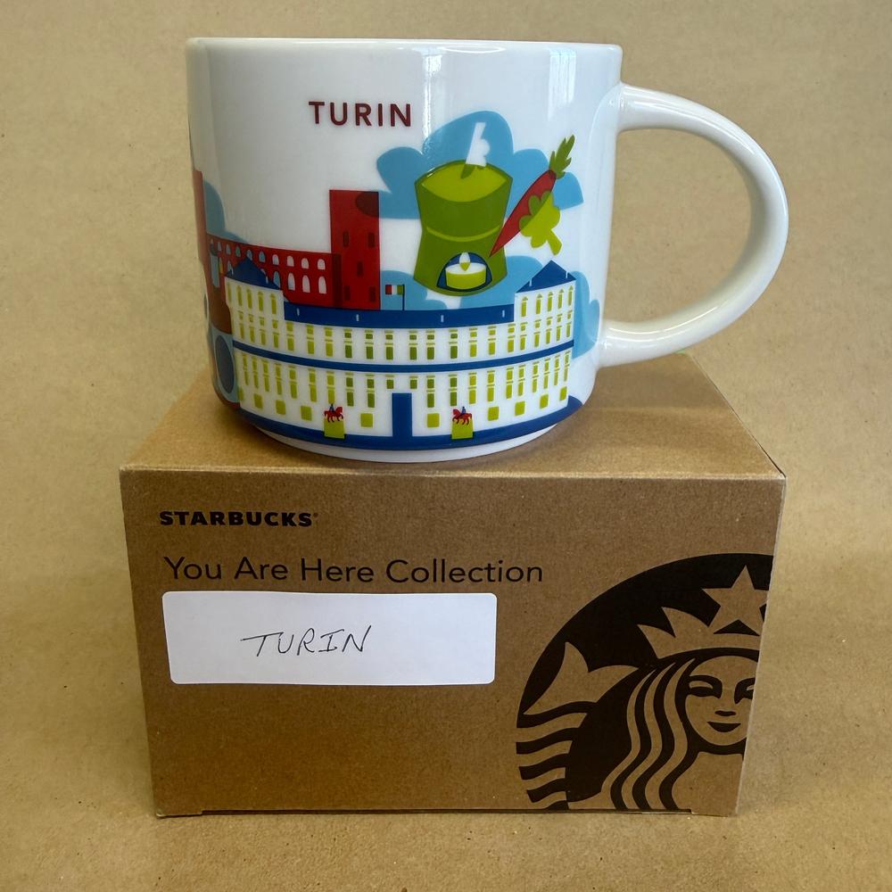 Starbucks You Are Here Series Turin Mug NIB-2023