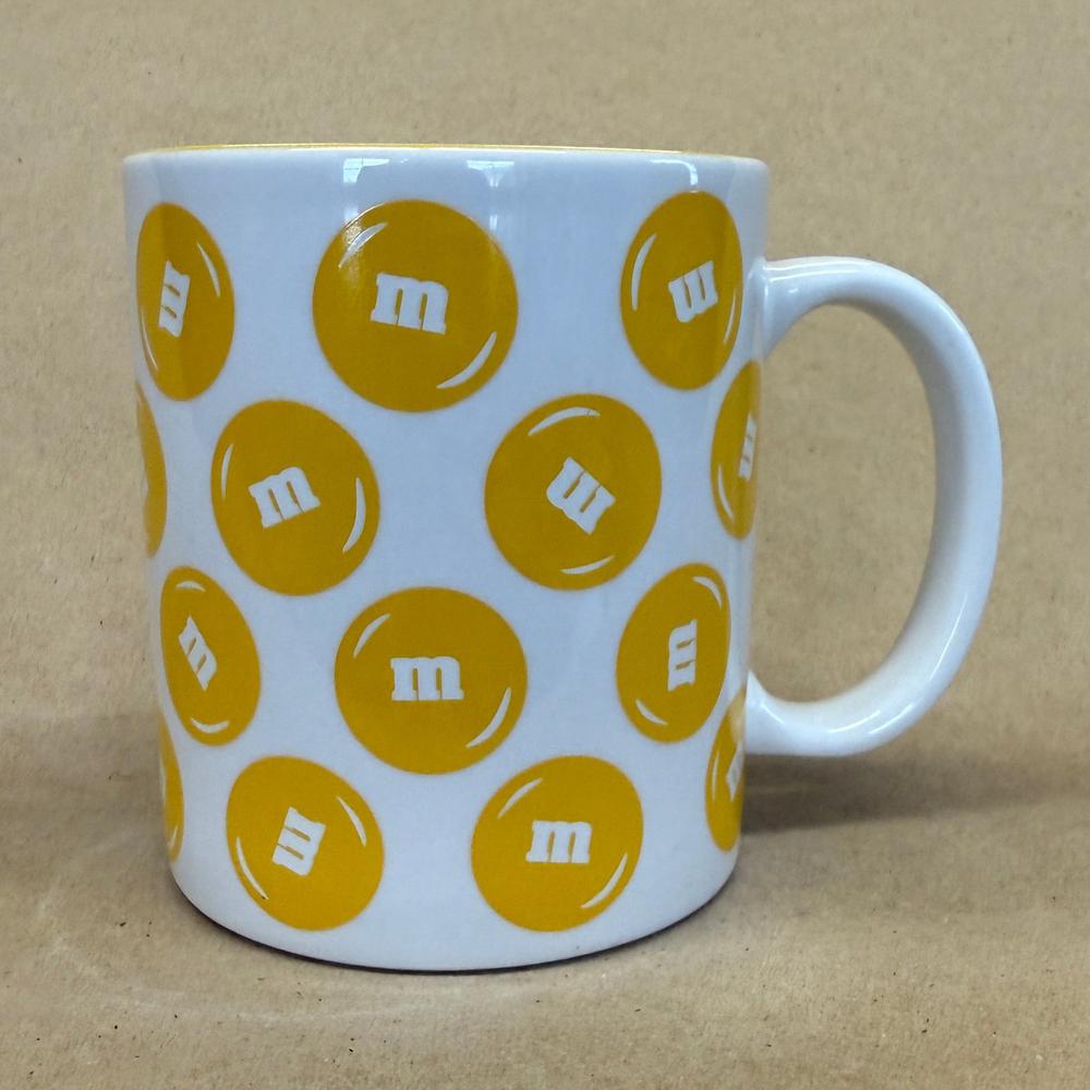 M&M Yellow Candy Mug-1991