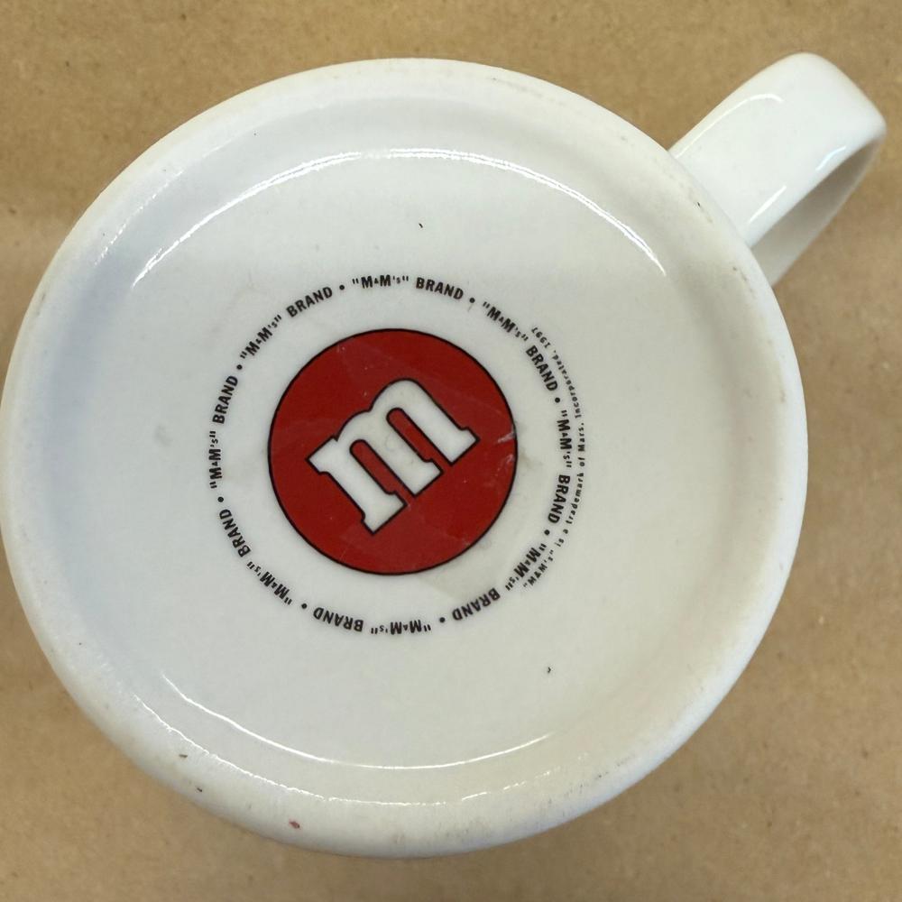 M&M Yellow Candy Mug-1991