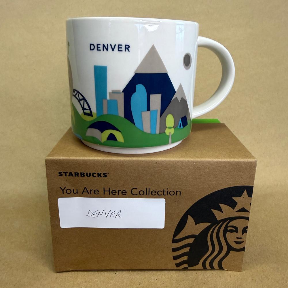Starbucks You Are Here Series Denver Mug NIB-2013