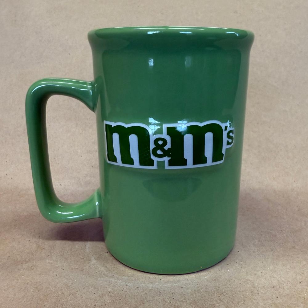 M&M Green Embossed Logo Mug-2009